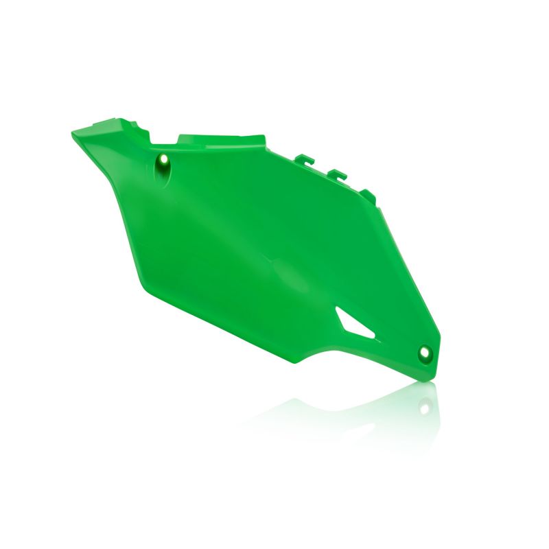 0023651.130 PORTANUMERO LATERALI 130 - Verde KAWASAKI KX 300 X 2024 Acerbis