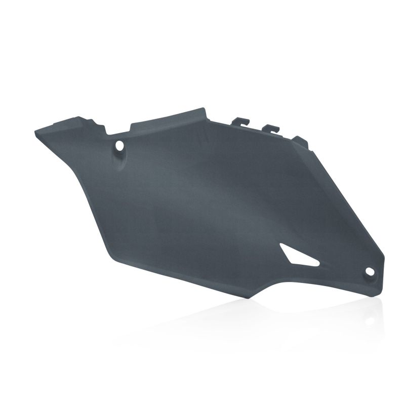 0023651.072 PORTANUMERO LATERALI 072 - grigio metallico KAWASAKI KX 300 X 2024 Acerbis