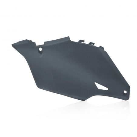 0023651.072 PORTANUMERO LATERALI 072 - grigio metallico KAWASAKI KX 300 X 2024 Acerbis