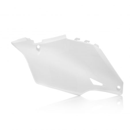 0023651.030 PORTANUMERO LATERALI 030 - Bianco KAWASAKI KX 300 X 2024 Acerbis
