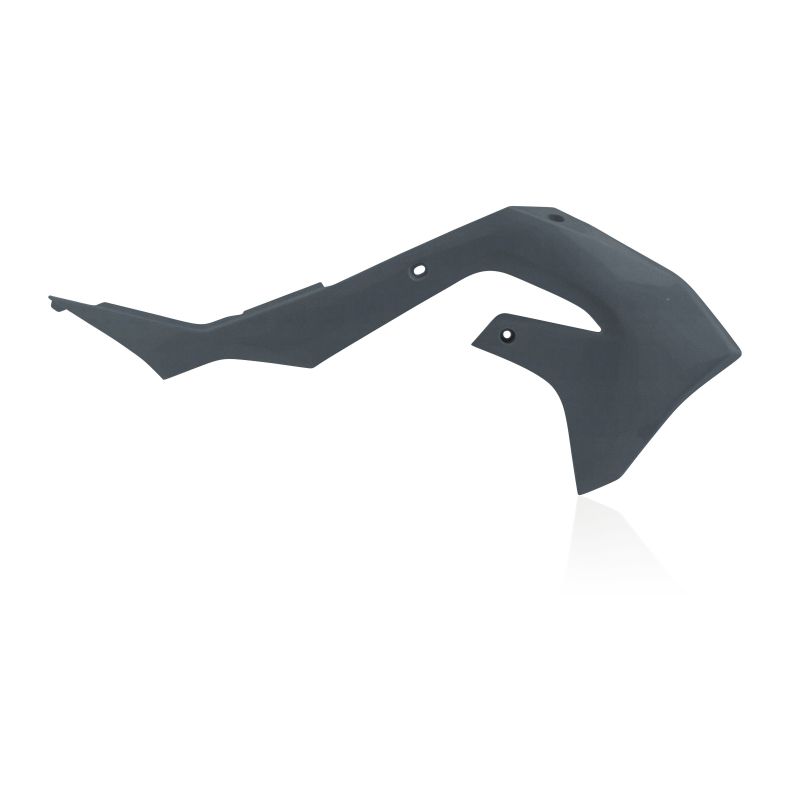 SPOILER LATERALI 072 - grigio metallico KAWASAKI KX 250 4T 2021-2024