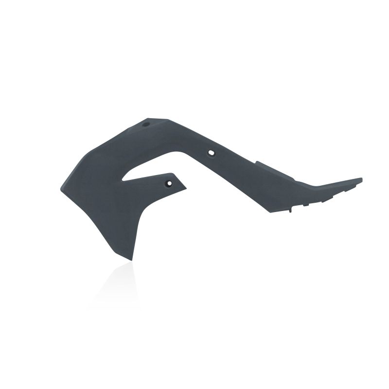 0023650.072 SPOILER LATERALI 072 - grigio metallico KAWASAKI KX 300 X 2024 Acerbis