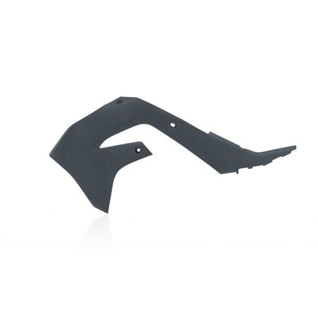 0023650.072 SPOILER LATERALI 072 - grigio metallico KAWASAKI KX 450 2020-2023 Acerbis