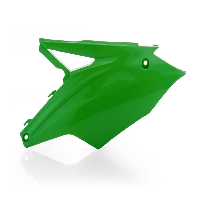 0022087.130 PORTANUMERO LATERALI 130 - Verde KAWASAKI KXF 450 - USA 2016-2018 Acerbis