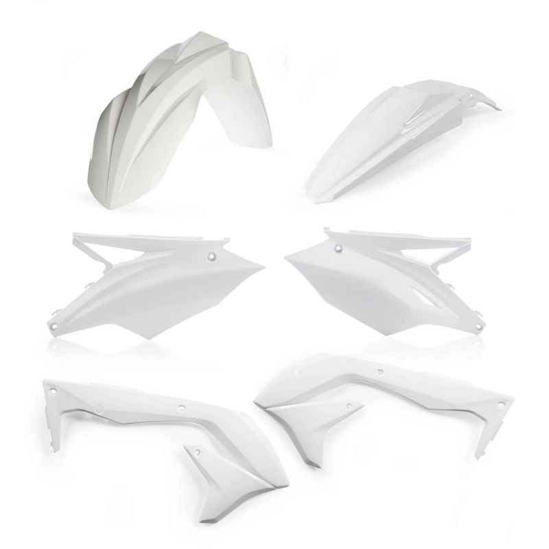 0022088.030 KIT PLASTICHE 030 - Bianco KAWASAKI KXF 450 - USA 2016-2017 Acerbis