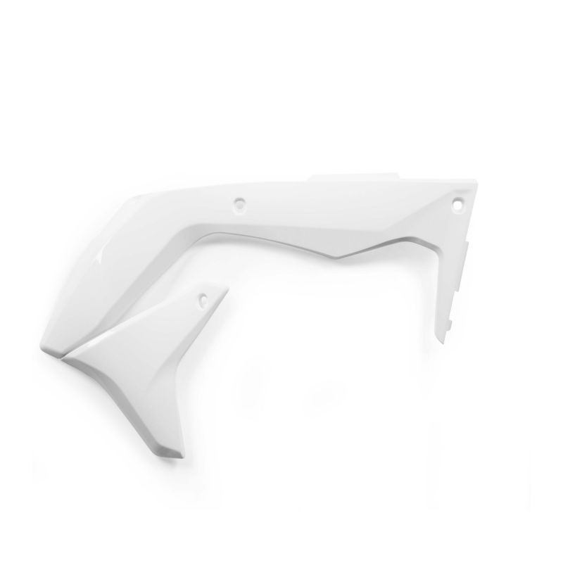 SPOILER RADIATORI 030 - Bianco KAWASAKI KX 450 F 2016-2018