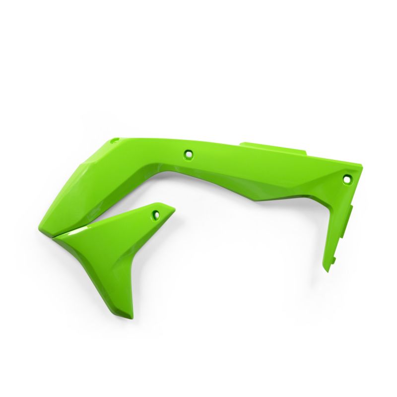 0021837.130 SPOILER RADIATORI 130 - Verde KAWASAKI KX 450 F 2016-2018 Acerbis