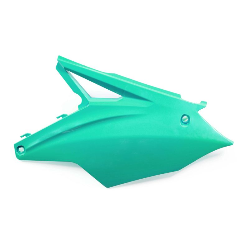 0021838.133 PORTANUMERO LATERALI 133 - Verde 4 KAWASAKI KX 250 4T 2020 Acerbis