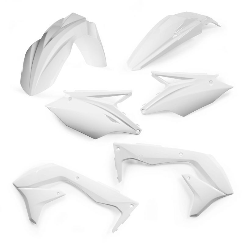 0021842.030 KIT PLASTICHE 030 - Bianco KAWASAKI KX 450 F 2016-2017 Acerbis