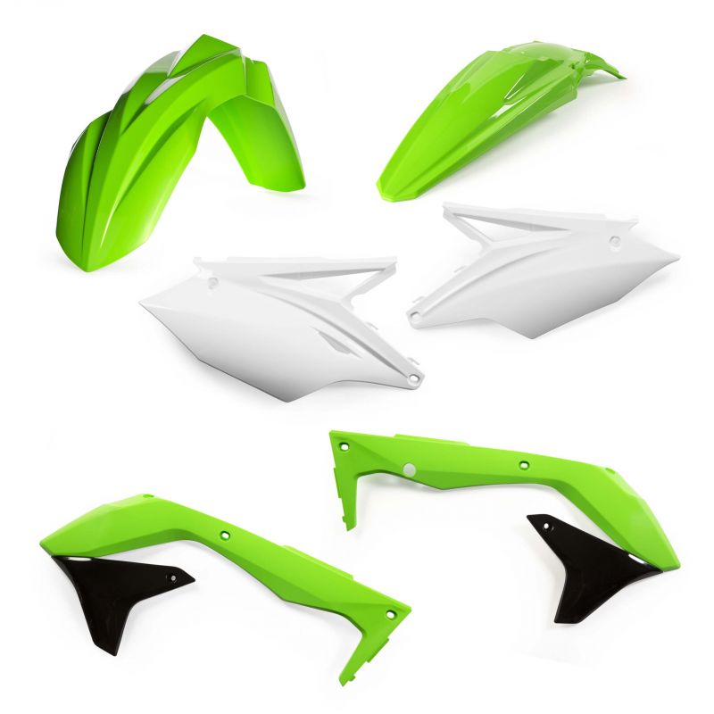 0021842.553 KIT PLASTICHE 553 - Originale KAWASAKI KX 450 F 2016-2017 Acerbis