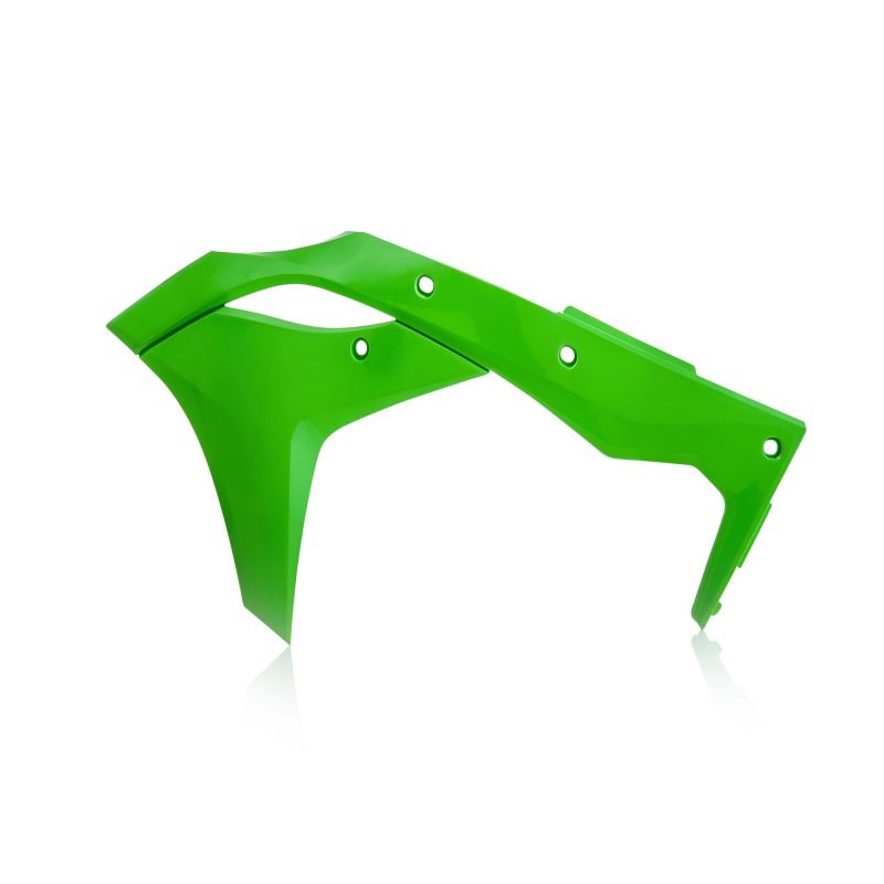 0022376.130 SPOILER RADIATORI 130 - Verde KAWASAKI KX 250 4T 2020 Acerbis