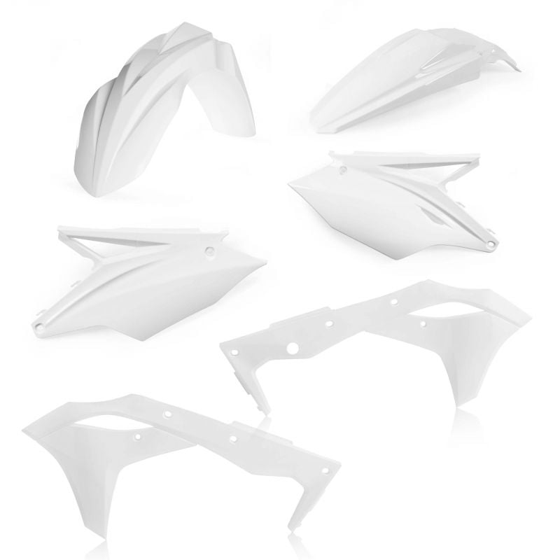 0022377.030 KIT PLASTICHE 030 - Bianco KAWASAKI KX 250 F 2017 Acerbis