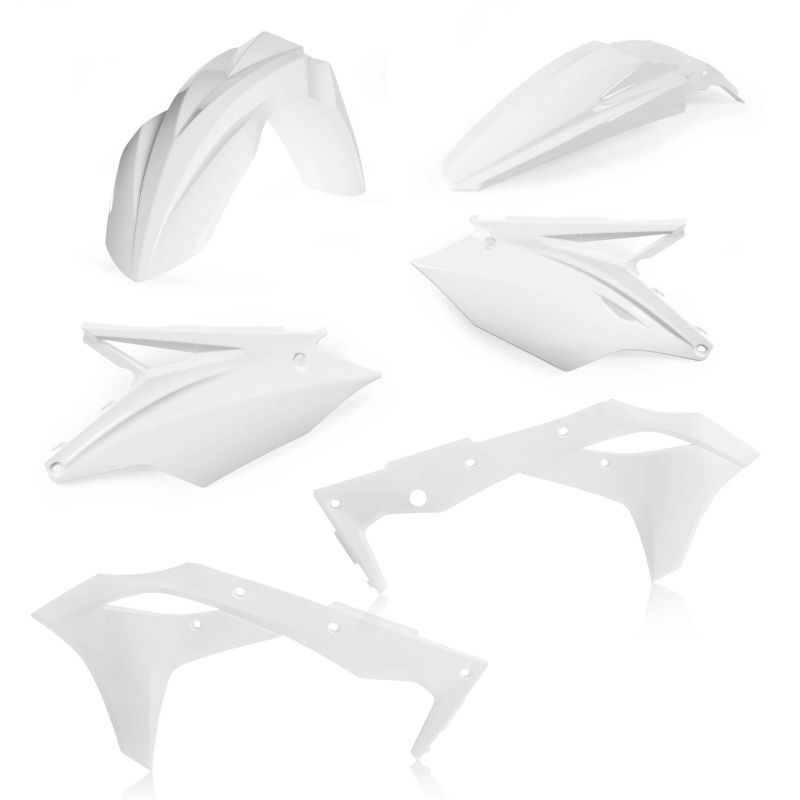 0022377.030 KIT PLASTICHE 030 - Bianco KAWASAKI KX 250 F 2017 Acerbis