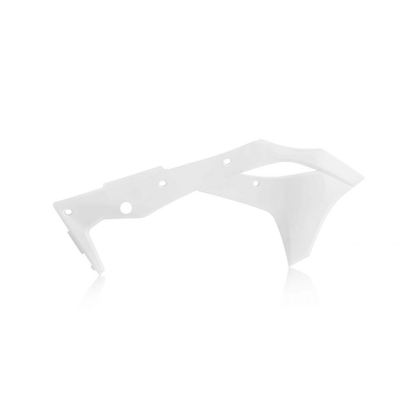 SPOILER RADIATORI 030 - Bianco KAWASAKI KX 250 F 2017-2019