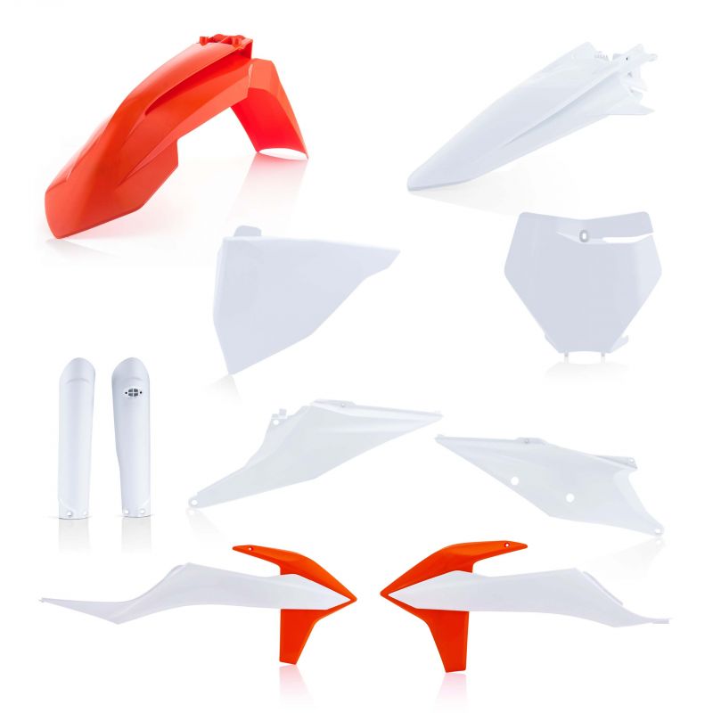 0023479.553.022 FULL PLASTIC KIT PER KTM 553.022 - Replica 22 KTM XC-F 350 2019-2022 Acerbis