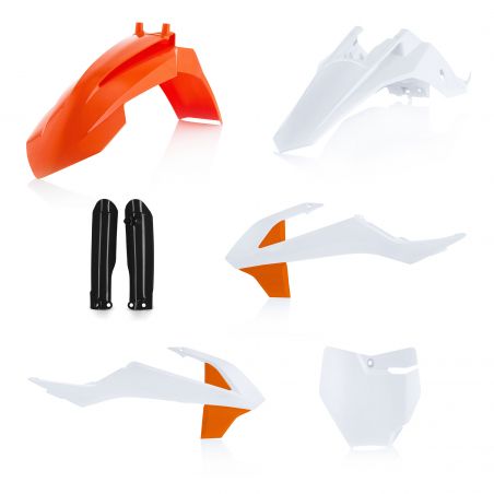 0023593.553.021 FULL PLASTIC KIT PER KTM 553.021 - Replica 21 KTM SX 65 2019-2023 Acerbis