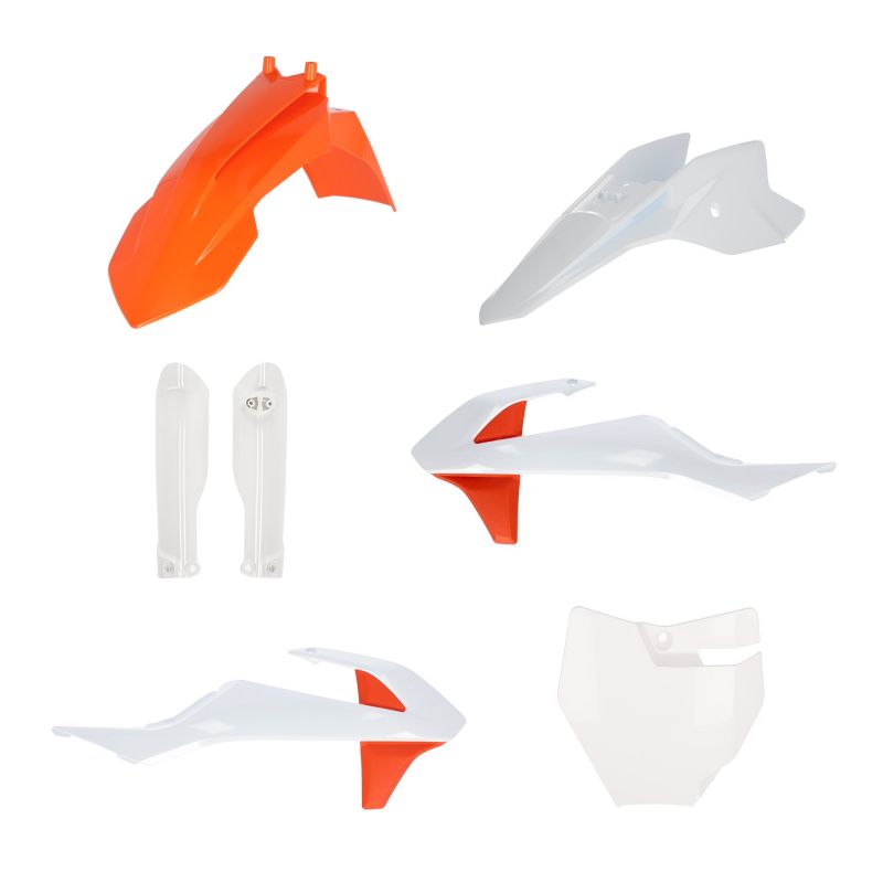 0025506.553.019 FULL PLASTIC KIT PER KTM 553.019 - Replica 19 KTM SX-E 3 2023-2024 Acerbis
