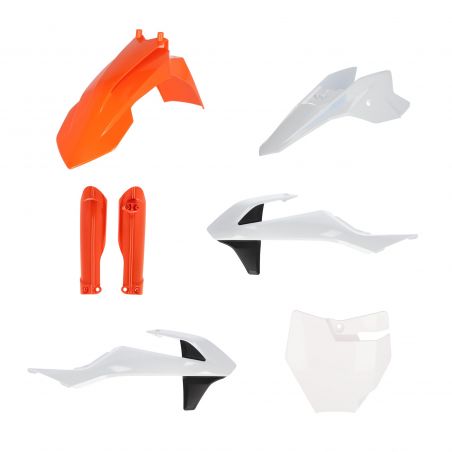 0025506.553.017 FULL PLASTIC KIT PER KTM 553.017 - Replica 017 GAS GAS MC 50 2021-2023 Acerbis