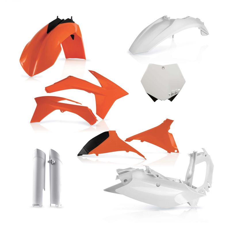 0015702.553.012 FULL PLASTIC KIT PER KTM 553.012 - Replica 012 KTM SX 150 2012 Acerbis