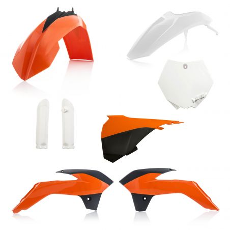 0016902.553.016 FULL PLASTIC KIT PER KTM 553.016 - Replica 016 KTM SX 85 2013-2017 Acerbis