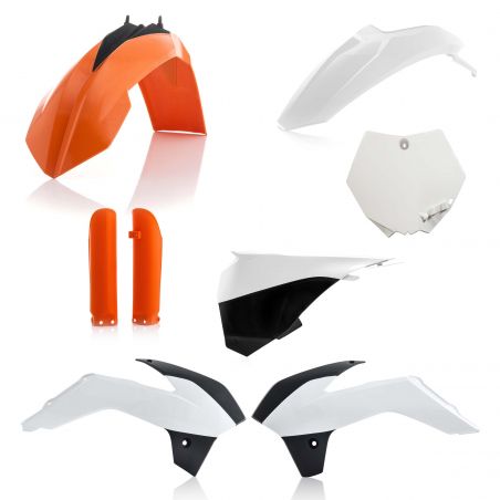 0016902.553.017 FULL PLASTIC KIT PER KTM 553.017 - Replica 017 KTM SX 85 2013-2017 Acerbis