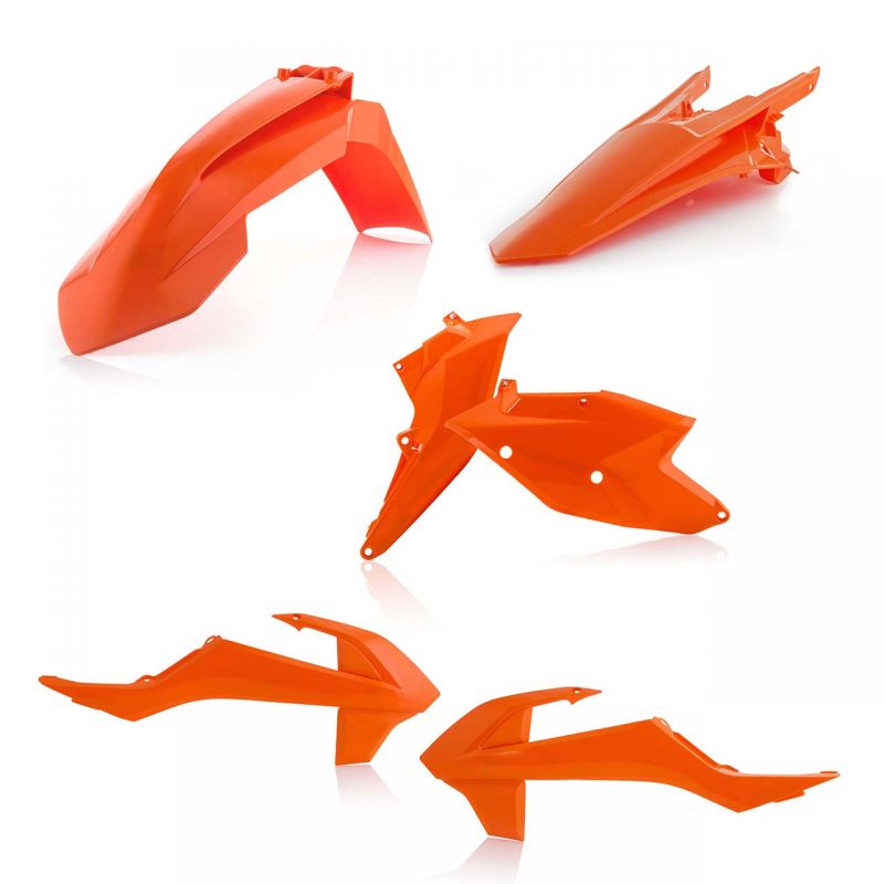 0022370.011.016 KIT PLASTICHE 011.016 - Arancio 016 KTM XC-W 125 2017-2019 Acerbis