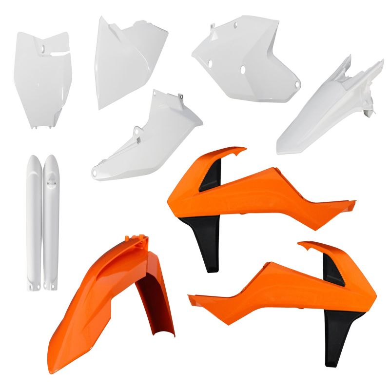 0021741.553.016 FULL PLASTIC KIT PER KTM 553.016 - Replica 016 KTM SX 150 2016-2018 Acerbis