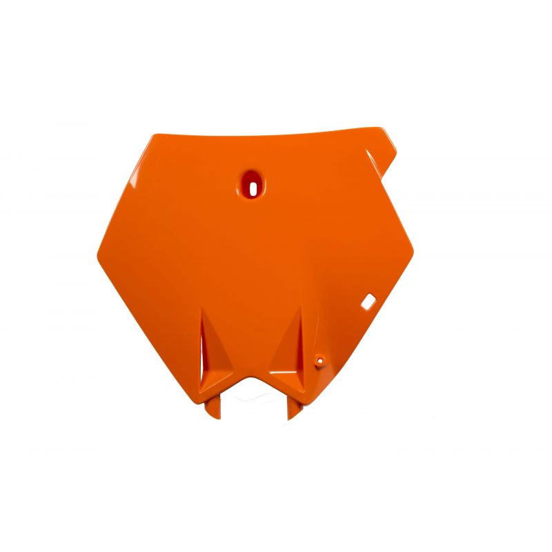 0002158.010.003 TABELLA PORTANUMERO ANTERIORE 010.003 - Arancio 003 KTM MXC 200 US 2003 Acerbis