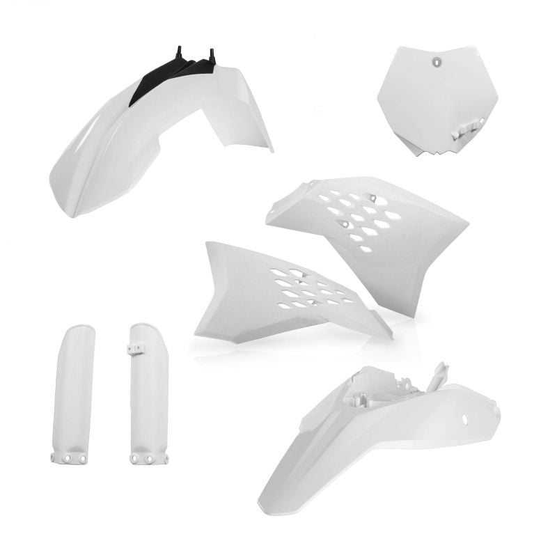 0016554.030 FULL PLASTIC KIT PER KTM 030 - Bianco KTM SX 65 2012-2015 Acerbis