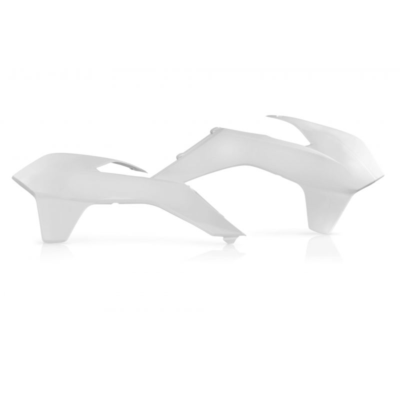 0016871.030 SPOILER RADIATORI 030 - Bianco KTM EXC 200 2014-2016 Acerbis