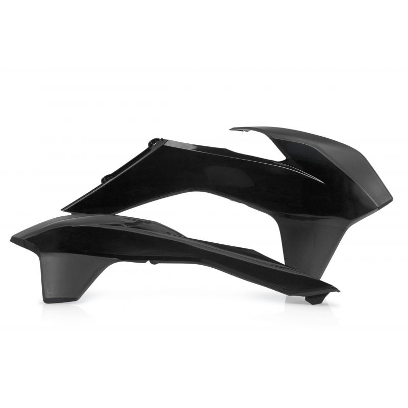 0016871.090 SPOILER RADIATORI 090 - Nero KTM SX 150 2013-2015 Acerbis