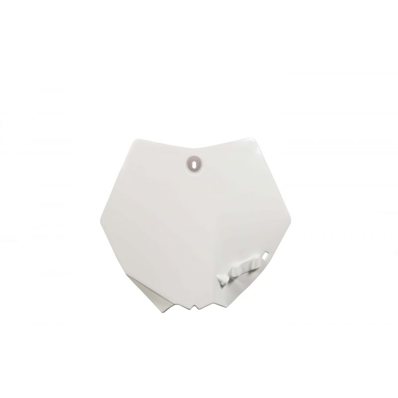 0016364.030 TABELLA PORTANUMERO ANTERIORE 030 - Bianco KTM SX 65 2009-2015 Acerbis