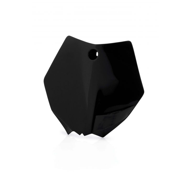 0016364.090 TABELLA PORTANUMERO ANTERIORE 090 - Nero KTM SX 65 2009-2015 Acerbis