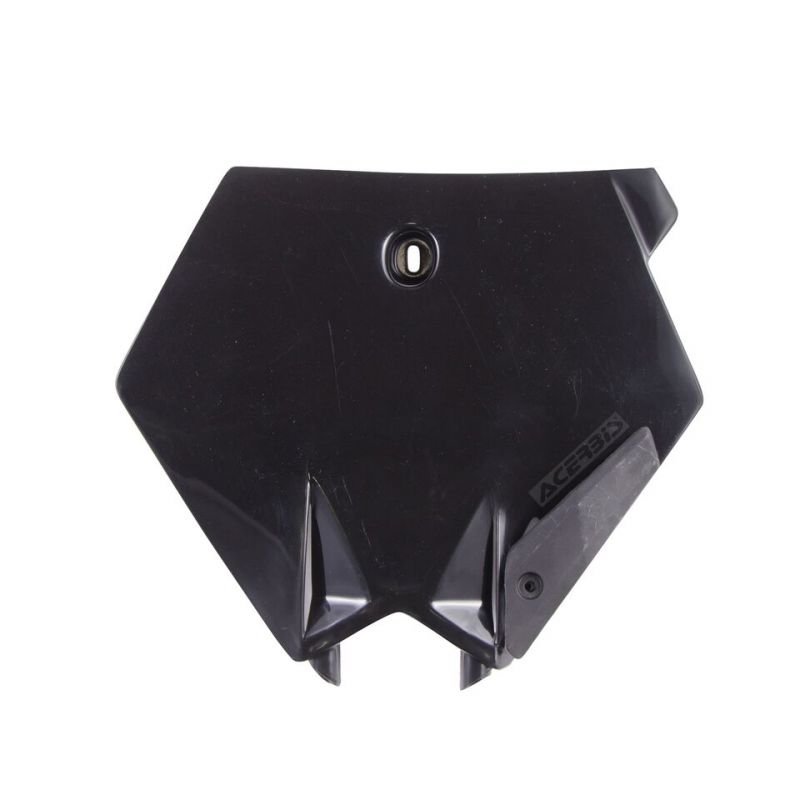 0016369.090 TABELLA PORTANUMERO ANTERIORE 090 - Nero KTM SX 85 2004-2012 Acerbis