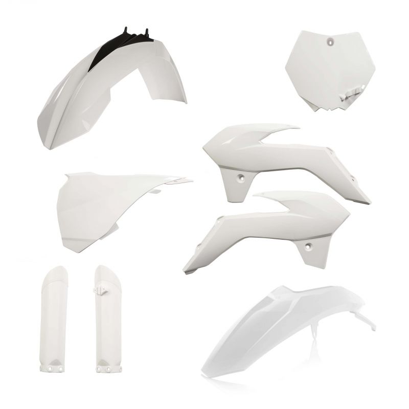 0016902.030 FULL PLASTIC KIT PER KTM 030 - Bianco KTM SX 85 2013-2017 Acerbis