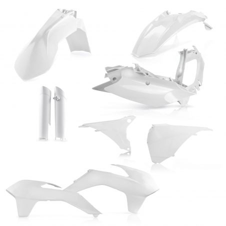 0017204.030 FULL PLASTIC KIT PER KTM 030 - Bianco KTM EXC 300 2014-2015 Acerbis