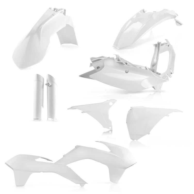 0017204.030 FULL PLASTIC KIT PER KTM 030 - Bianco KTM EXC-F 450 2014-2015 Acerbis