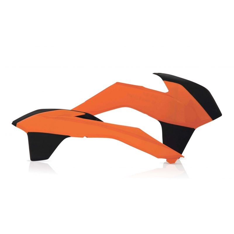 0016871.209 SPOILER RADIATORI 209 - Arancio/Nero KTM EXC 300 2014-2016 Acerbis