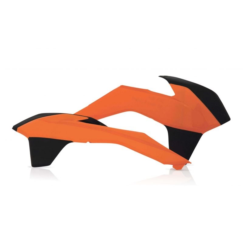 0016871.209 SPOILER RADIATORI 209 - Arancio/Nero KTM EXC-F 450 2014-2016 Acerbis