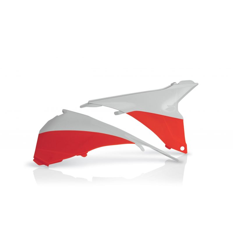 0016872.203 COPERCHIO CASSA FILTRO 203 - Arancio/Bianco KTM SX 150 2013-2015 Acerbis