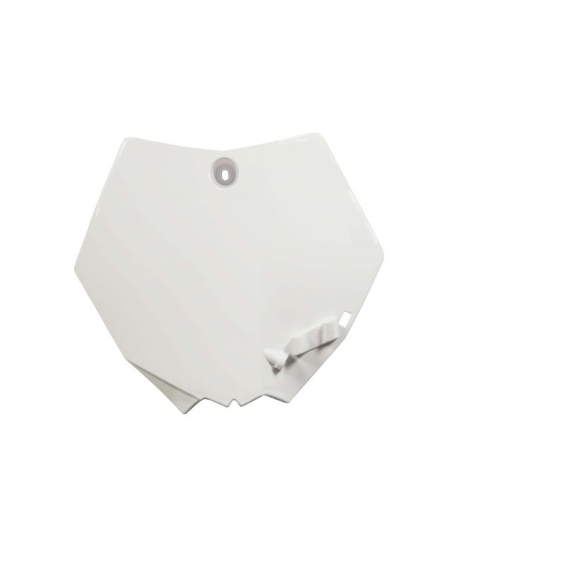 0016895.030 TABELLA PORTANUMERO ANTERIORE 030 - Bianco KTM SX 85 2013-2017 Acerbis