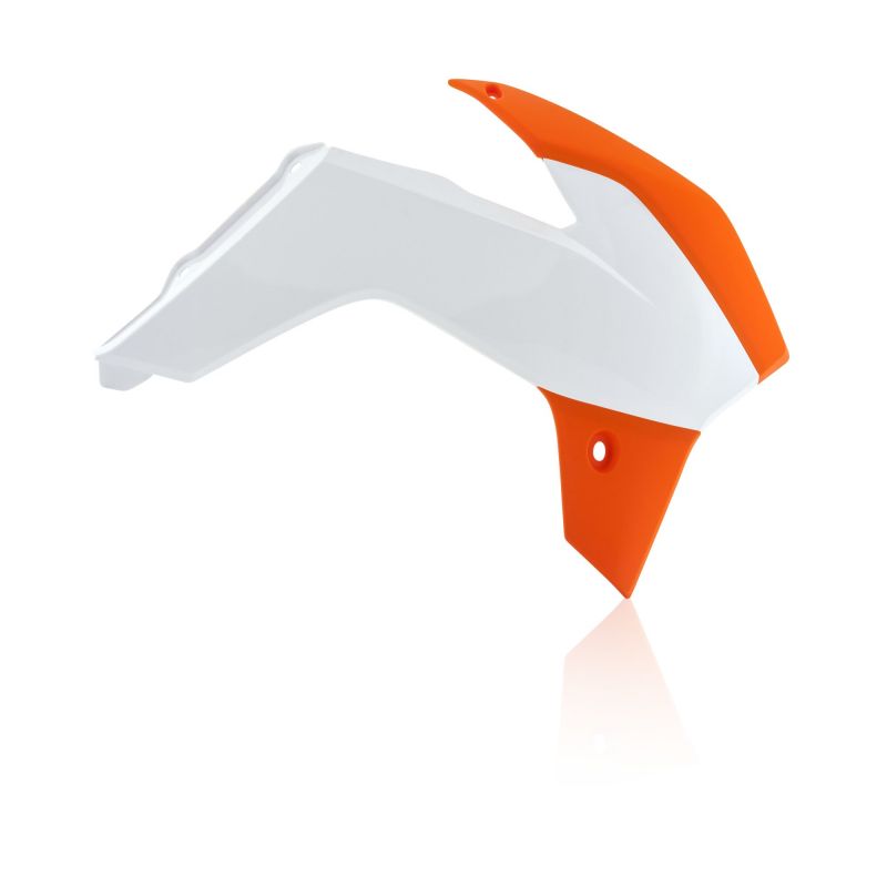 SPOILER RADIATORI 203 - Arancio/Bianco KTM SX 85 2013-2017