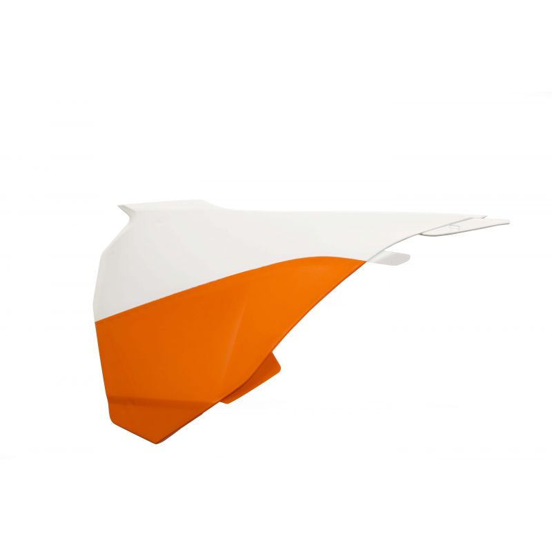 0016898.203 COPERCHIO CASSA FILTRO 203 - Arancio/Bianco KTM SX 85 2013-2017 Acerbis