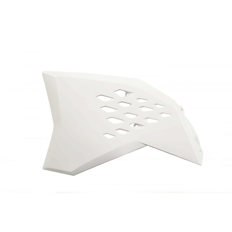 0010297.030 SPOILER RADIATORI 030 - Bianco KTM SX-F 250 2007-2010 Acerbis