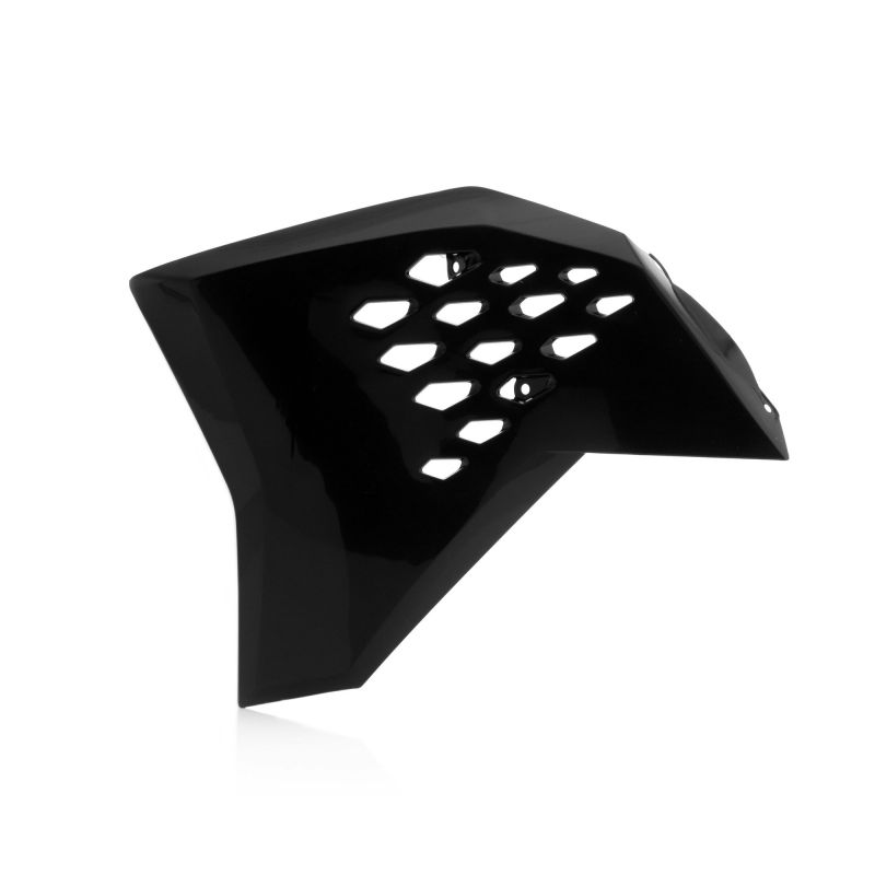 0010297.090 SPOILER RADIATORI 090 - Nero KTM EXC 250 2008-2011 Acerbis