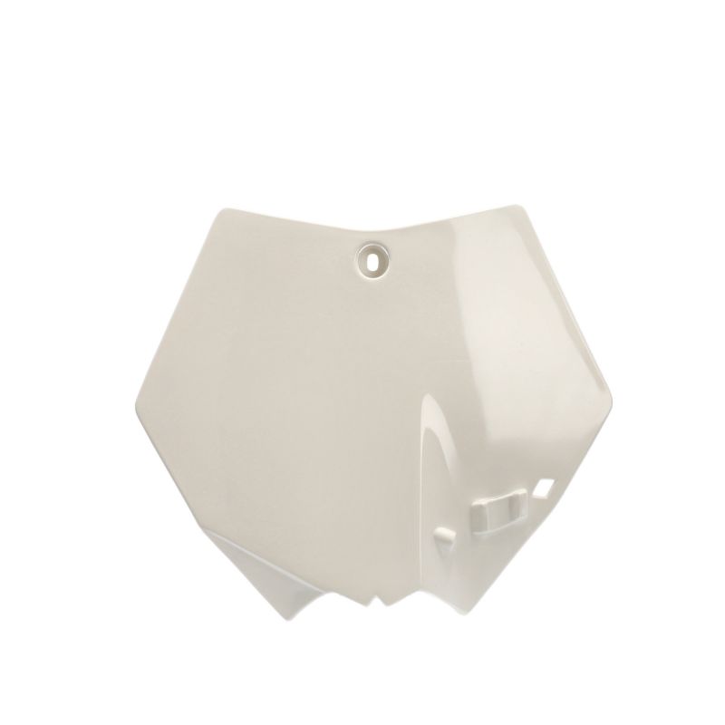 0010298.030 TABELLA PORTANUMERO ANTERIORE 030 - Bianco KTM SX 250 2007-2012 Acerbis