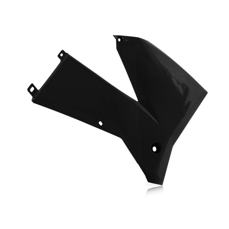 0008099.090 SPOILER RADIATORI 090 - Nero KTM EXC 200 2005-2007 Acerbis