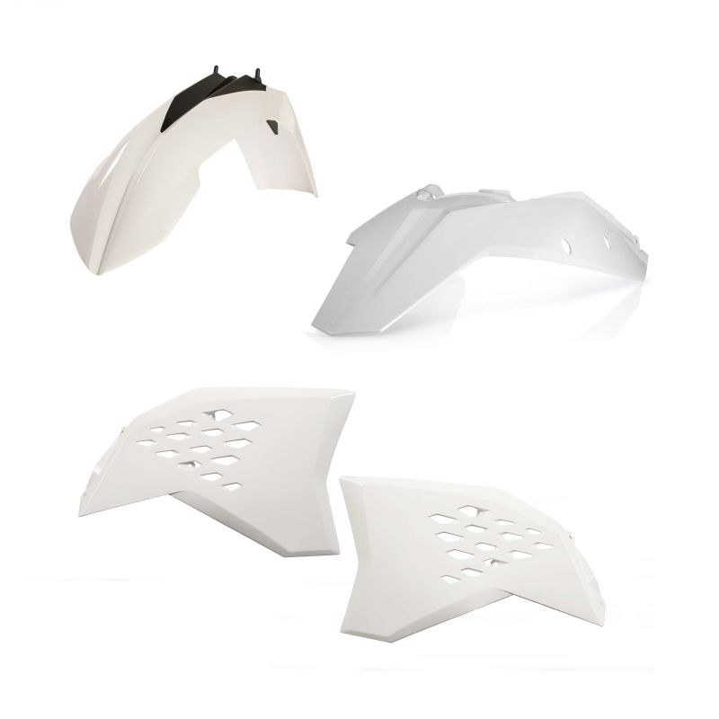 0011632.030 KIT PLASTICHE 030 - Bianco KTM EXC 125 2008-2011 Acerbis