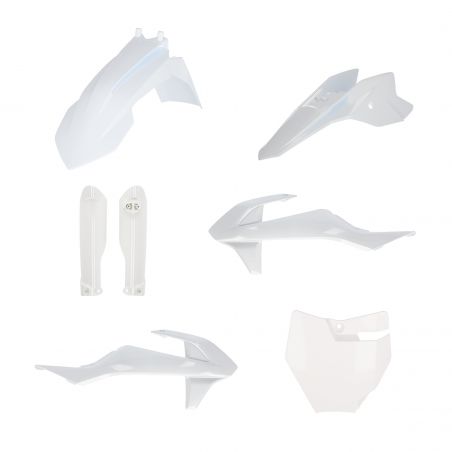 0025506.030 FULL PLASTIC KIT PER KTM 030 - Bianco GAS GAS MC 50 2021-2023 Acerbis