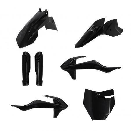 0025506.090 FULL PLASTIC KIT PER KTM 090 - Nero GAS GAS MC 50 2021-2023 Acerbis